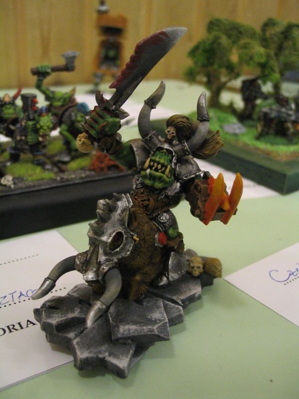 Warboss on super cyboar