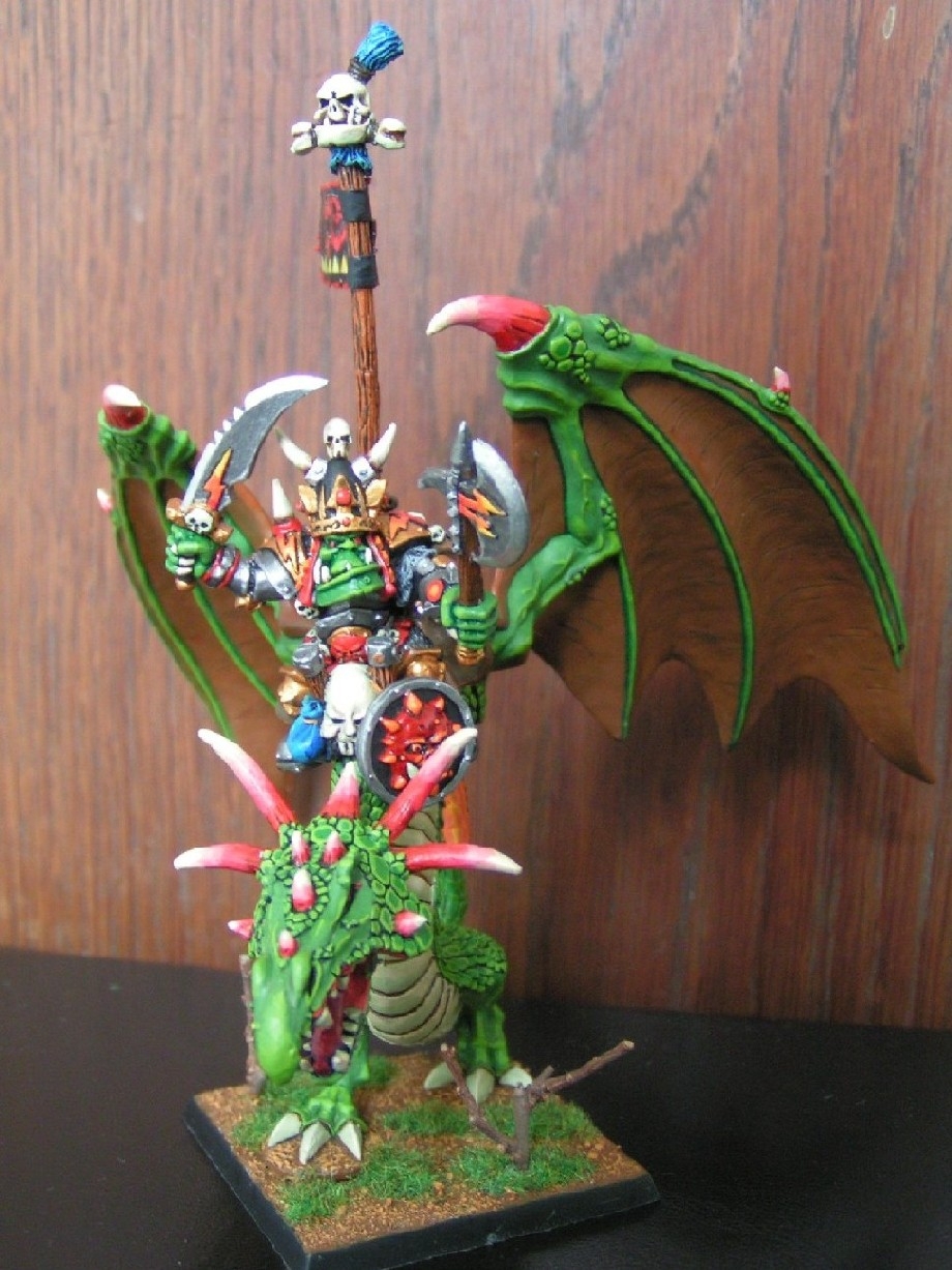 orc warboss on wyvern