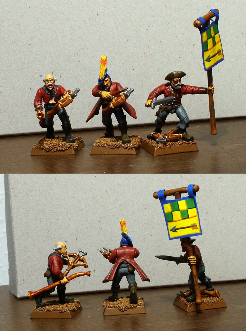 Crossbowmen command group