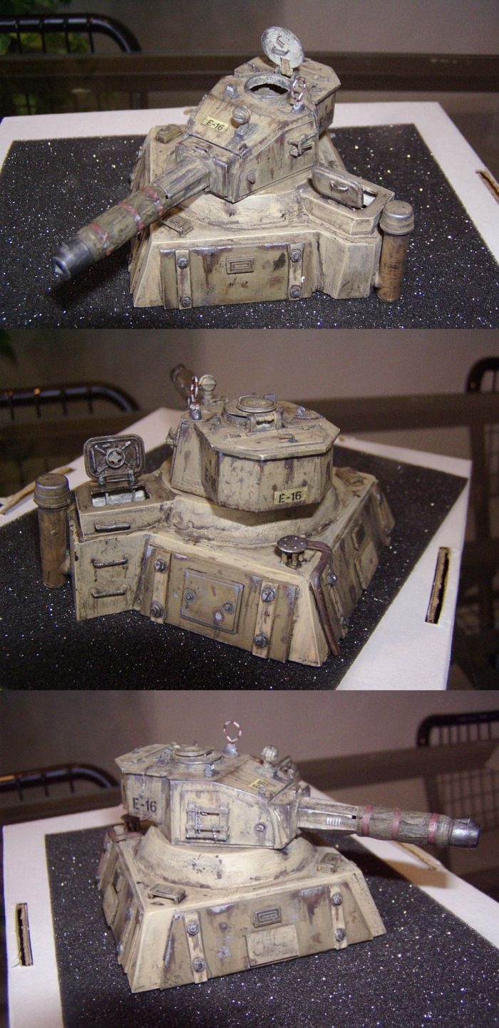 Imperial Guard Leman Russ Turret Enplacement
