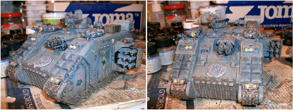 Space Wolves Land Raider Crusader